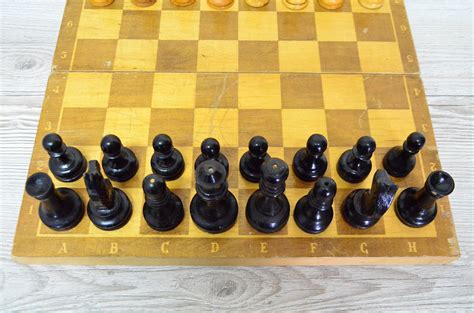 Soviet Chess Ancient Chess Beautiful Old Fashioned Chess Etsy