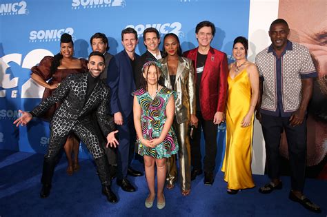 The Cast Of Sonic The Hedgehog 2 Attend World Premiere In La