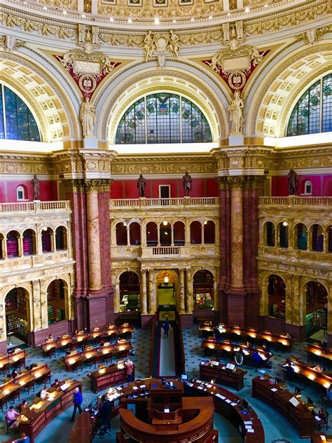 The Library Of Congress In Washington Dc Connecticutavenue