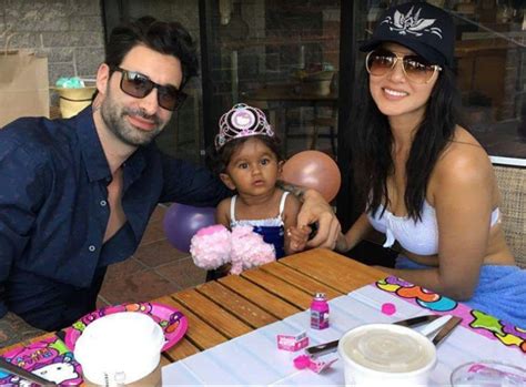 — sunny leone (@sunnyleone) april 11, 2018. Nisha Kaur Weber, daughter of Sunny Leone and Daniel Weber ...