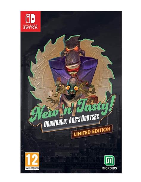 Gra Switch New N Tasty Oddworld Abes Oddysee Limited Edition