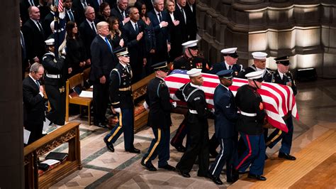 Major Moments Of President George Bush’s Funeral The New York Times