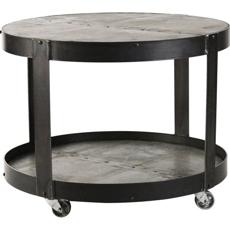 Enjoy free shipping on most stuff, even big stuff. 24" diameter round rustic industrial Coffee Table ...