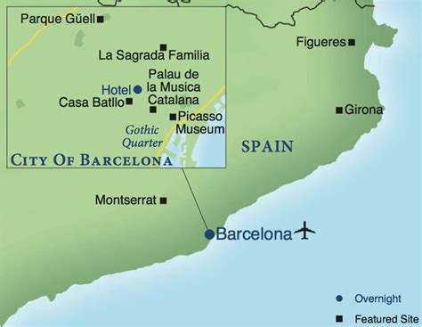 Map Of Montserrat Spain Secretmuseum