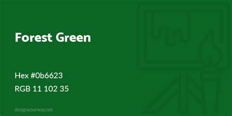 Forest Green Color Code Slidesharetrick