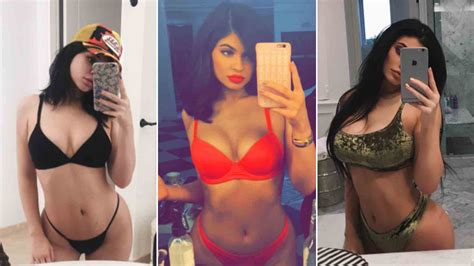 las selfies más sexis de kylie jenner encienden las redes video telemundo