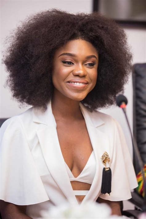 becca 10 natural hairstyles of the ghanaian singer