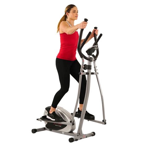 Sunny Health And Fitness Legacy Stepping Elliptical Machine Total Body