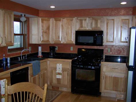 Acrylic a erect bank brownish and the trim a snappy, semigloss. maple kitchen