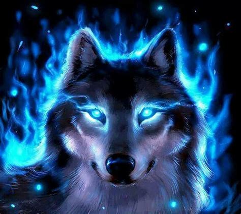 Cool Flame Wolf Wolf Background Wolf Wallpaper Wolf Spirit Animal