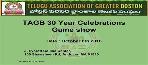 Telugu Association Of Greater Boston