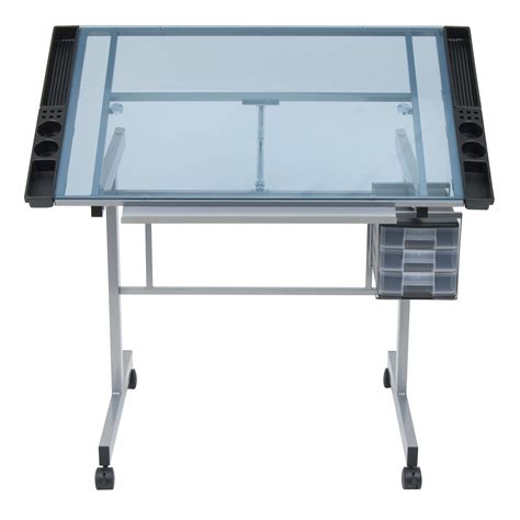 La table à dessin vision craft est de très haute qualité, à la fois esthétique et pratique. Vision Craft Station with Adjustable Top and Storage in ...