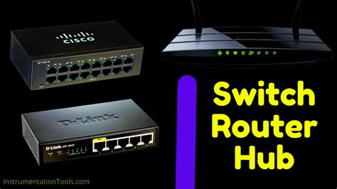 Difference Between Router Switch And Hub