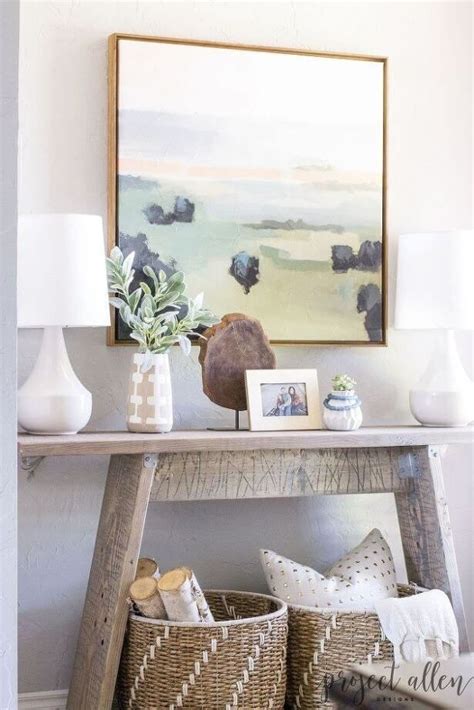 12 Chic Console Table Decorating Ideas To Freshen Up Your Decor Foyer