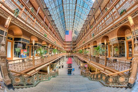 The Cleveland Arcade Iii Photograph By Clarence Holmes Pixels
