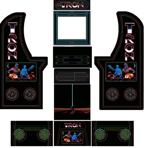 Arcade1up Tron Kit Gameongrafix