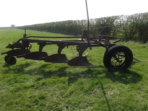 Ransome 4 Furrow Trailed Plough | Telephone: 01205 750367
