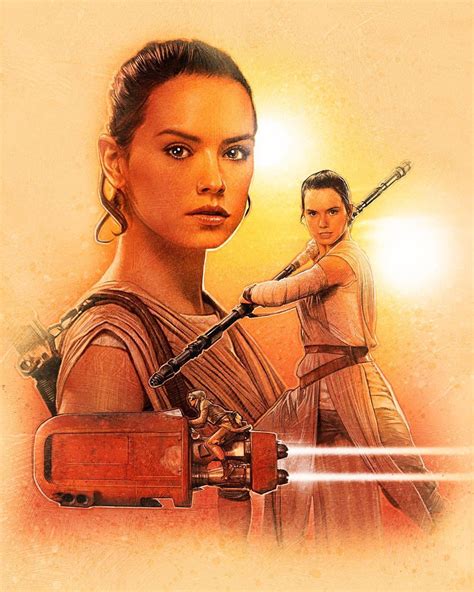 Star Wars Countdown • Rey And Finn By Paul Shipper Available From Hero