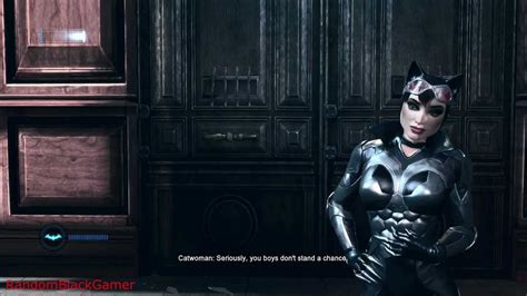 Batman Arkham City Armored Edition Catwoman Combat System Gameplay