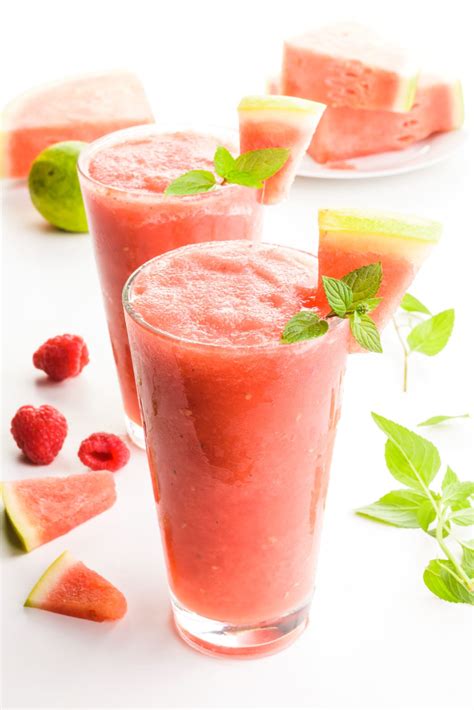 Watermelon Slushie Recipe Recipe Slushies Fruit Smoothie Recipes