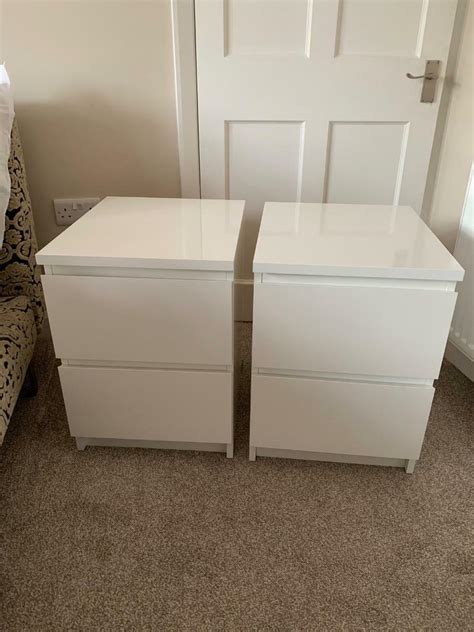We did not find results for: Ikea Malm 2 Drawer Bedside Tables White High Gloss | in ...