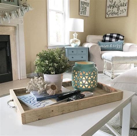 Creative Ways To Decorate Your Coffee Table With A Tray Coffee