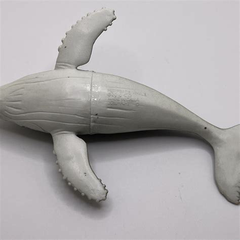 Lot Of 3 2010 Whale Figures Killer Whale Humpback Whales Plastic Pvc