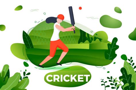 100 Children Playing Cricket Illustrations Royalty Free Vector