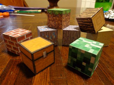 Real Minecraft Blocks 7 Steps With Pictures Instructables