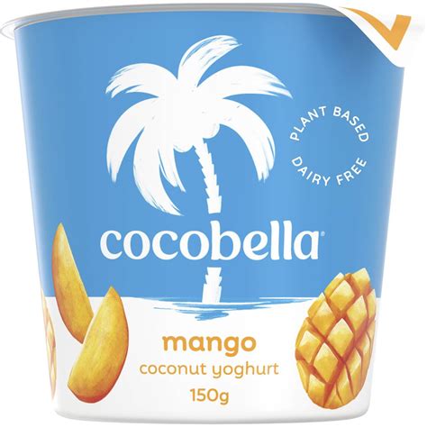 Cocobella Dairy Free Coconut Yoghurt Mango G Woolworths