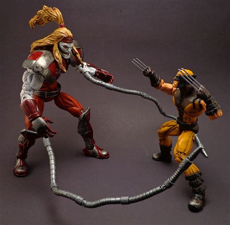Stronox Custom Figures Marvel Legends Wolverine Vs Omega Red
