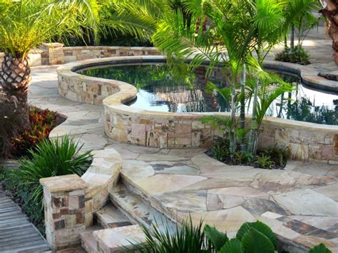 And your biggest opportunity to attain such enjoyment is by visiting patio furniture distributors outlet. South Florida Backyard Pool Patios - Contemporary - Patio ...