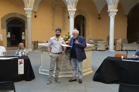 Lorenzo Fiorucci Vince Premio CittÀ Di Tarquinia Luciano Marziano