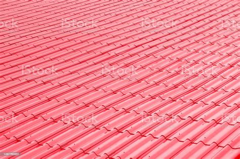 Red Roof Tiles Pattern And Background Stock Photo Download Image Now