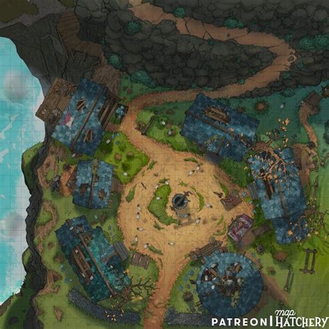 Abandoned Village Battle Map X Battlemaps Fantasy City Map My Xxx Hot