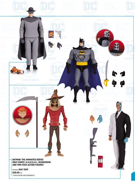 Batman The Animated Series Action Figures Arrive At Comic Shops From