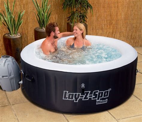 Miami 2 4 Person Lay Z Spa Inflatable Hot Tub In Pentre Rhondda