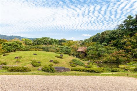 Scene At Isuien Garden In Nara Japan Stock Image Image Of Historical