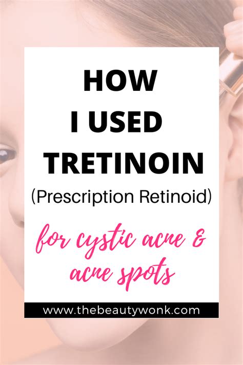 How I Used Retinoid To Get Rid Of Acne And Acne Spots Sensitive Skin