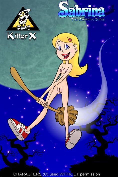 Rule 34 Archie Comics Blonde Hair Blue Eyes Broom Killerx Nude Sabrina Spellman Sabrina The