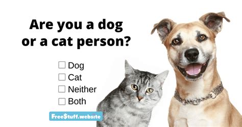Are You A Dog Or A Cat Person