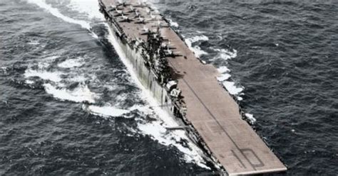 Us Aircraft Carrier Yorktown The Only Aircraft Carrier That Was Sunk