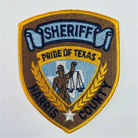 Harris County Sheriff Texas Patch Harris County Sheriff Harris