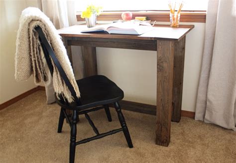 Farmhouse Desk How To Age Wood Beingbrook