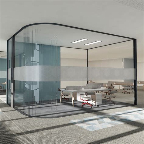 glass office partition wall modern office wall partition