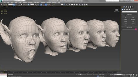 Face Rig 1 Jaw Morph Targets Youtube