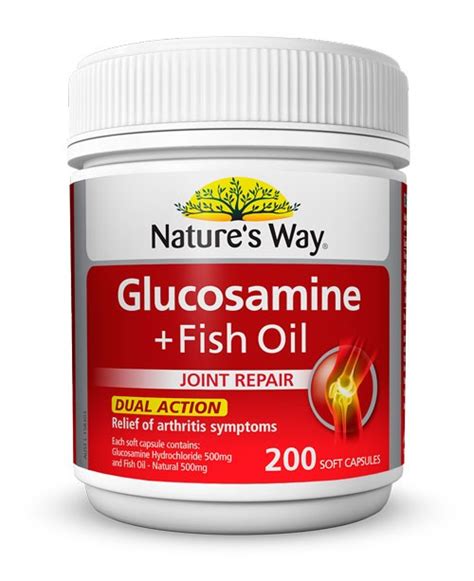 It's at drug stores and big box retailers across the country. Nature's Way Glucosamine + Fish Oil 200 Caps | eBay