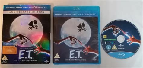 blu ray e t the extra terrestrial anniversary edition blu ray mit slipper cover eur 9 18