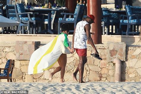 Usain Bolt And Stunning Bikini Clad Girlfriend Kasi Bennett Enjoy Sun Kissed Break In Mexico