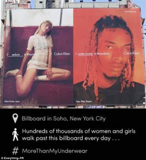 Calvin Klein Removes Sexist Fetty Wap Billboard Featuring Actress Who